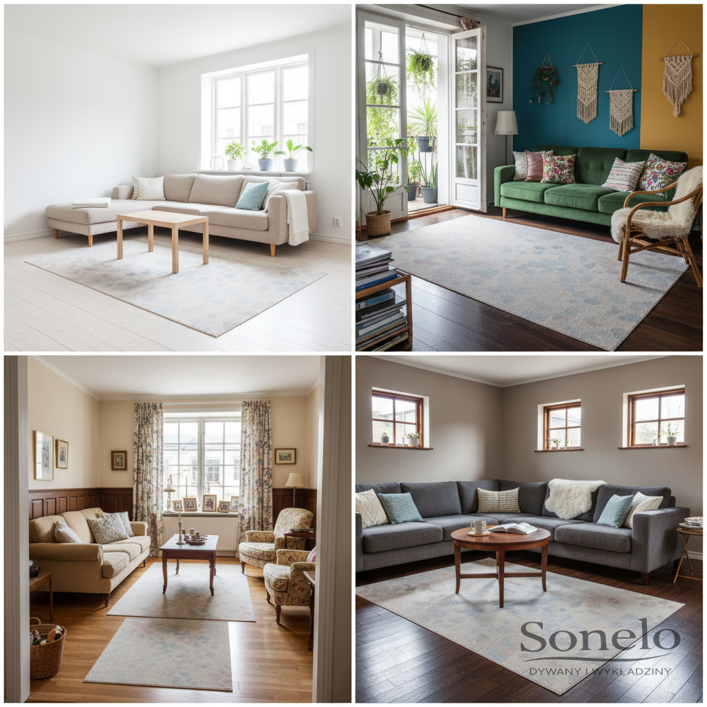 Dywany Sonelo w aranżacjach