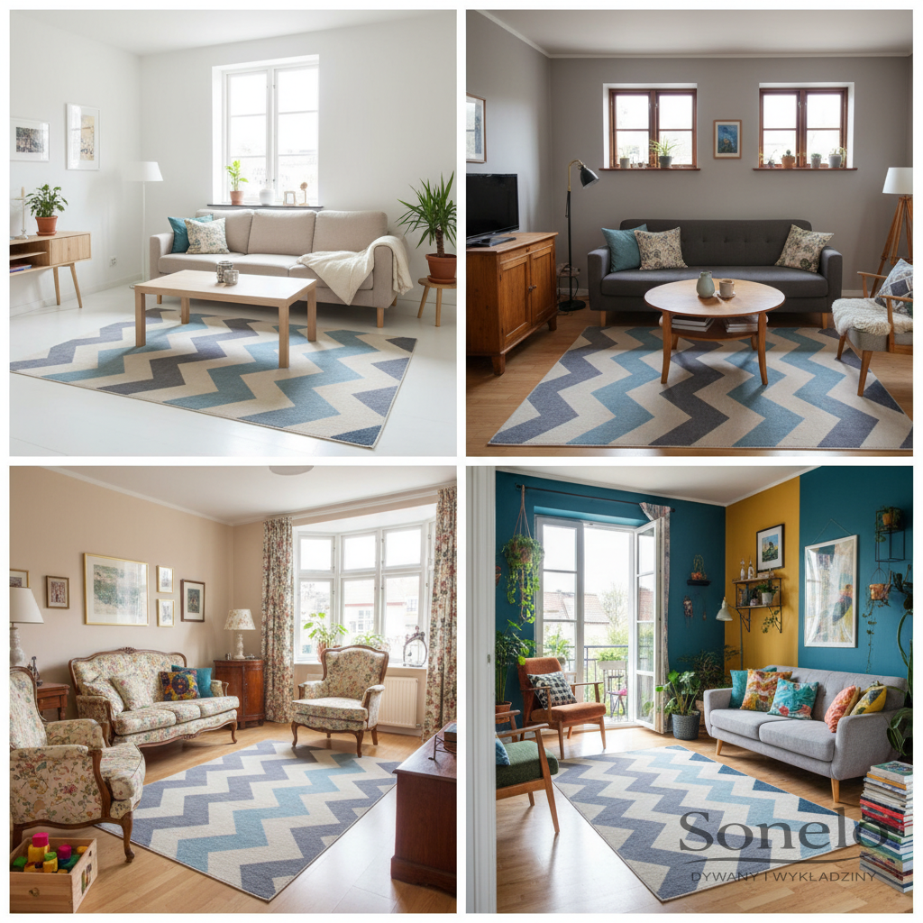 Dywany Sonelo w aranżacjach