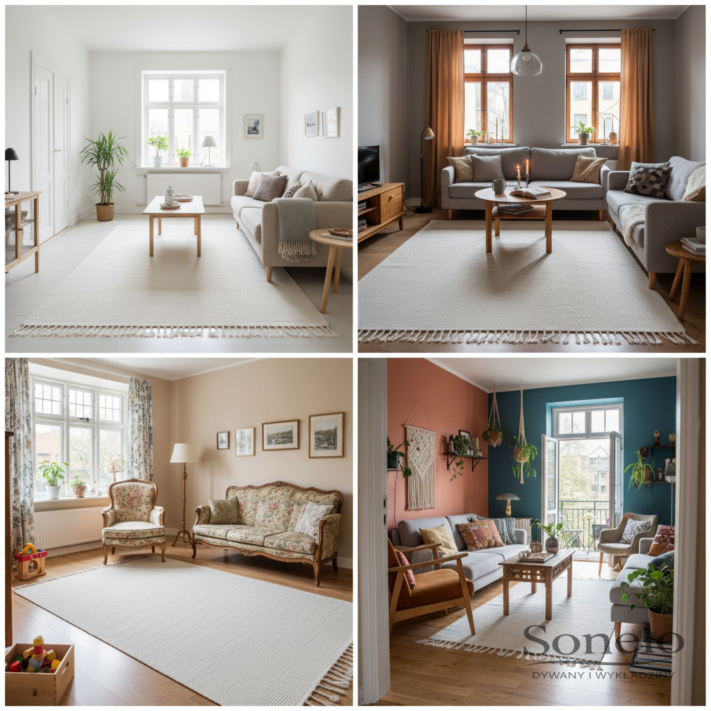 Dywany Sonelo w aranżacjach