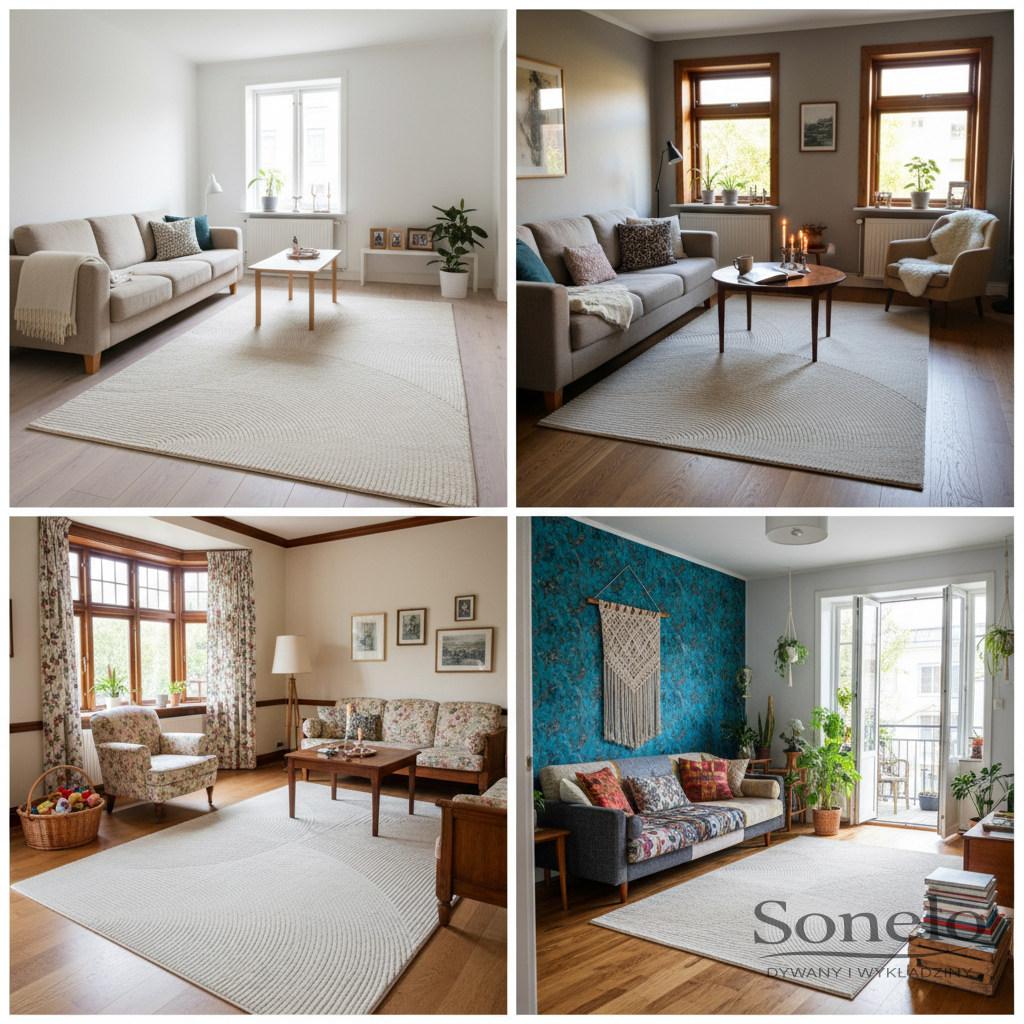 Dywany Sonelo w aranżacjach