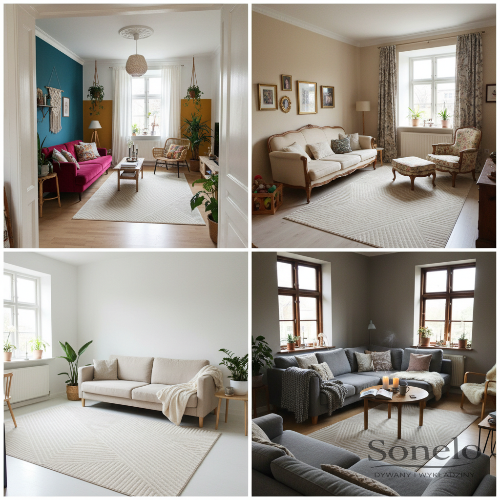 Dywany Sonelo w aranżacjach