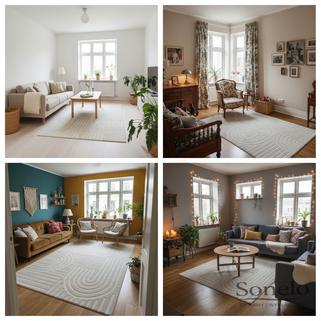 Dywany Sonelo w aranżacjach