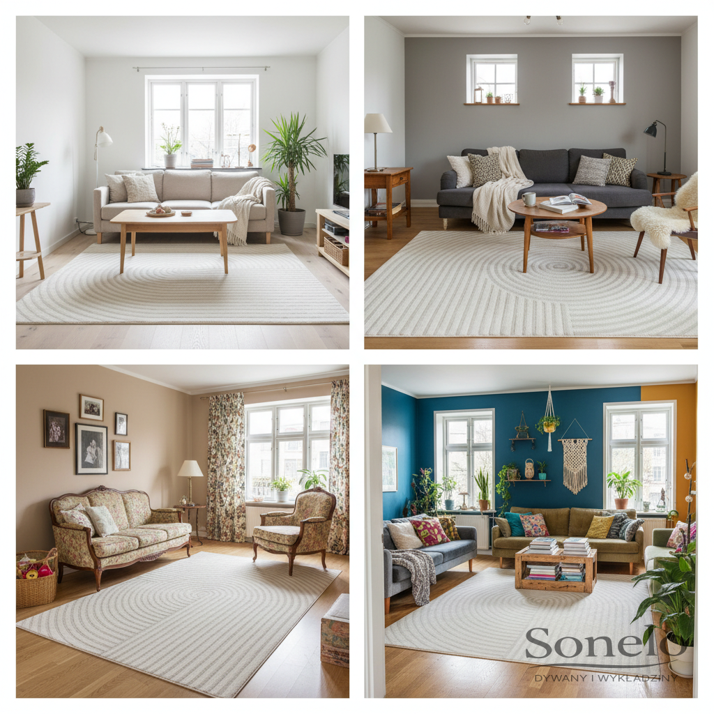 Dywany Sonelo w aranżacjach