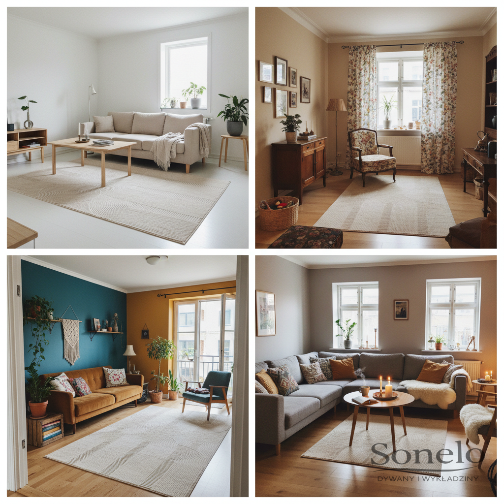 Dywany Sonelo w aranżacjach