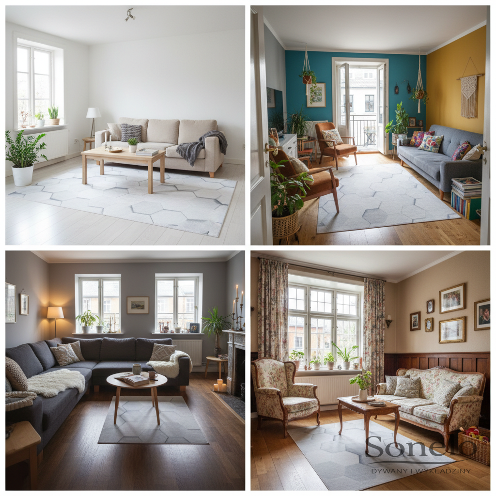 Dywany Sonelo w aranżacjach