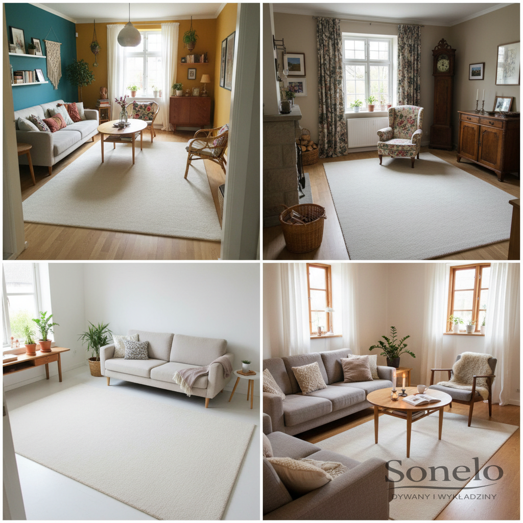 Dywany Sonelo w aranżacjach