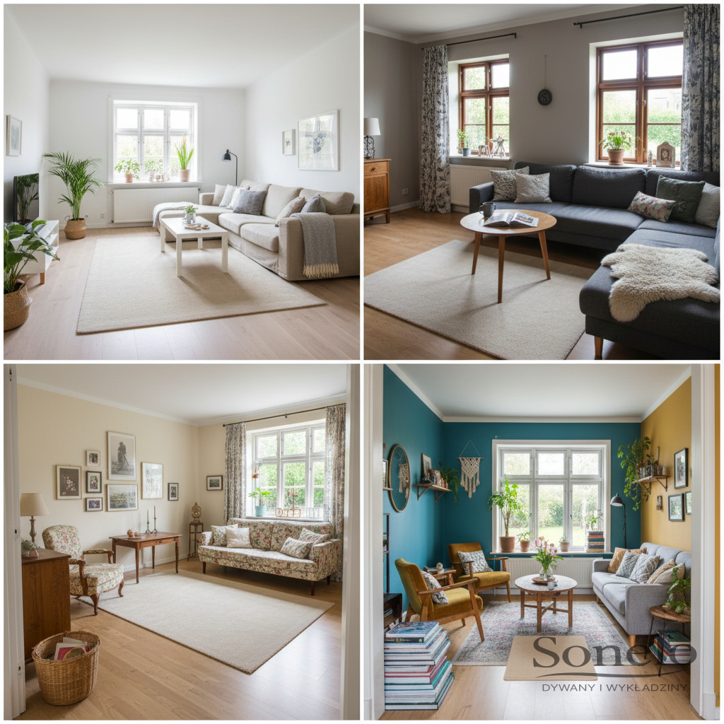 Dywany Sonelo w aranżacjach