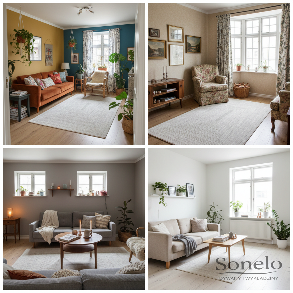 Dywany Sonelo w aranżacjach