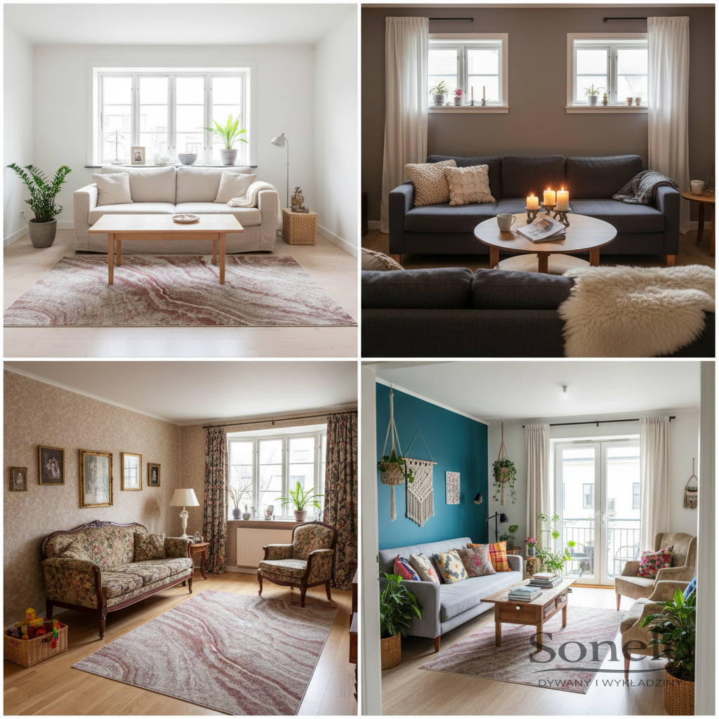 Dywany Sonelo w aranżacjach