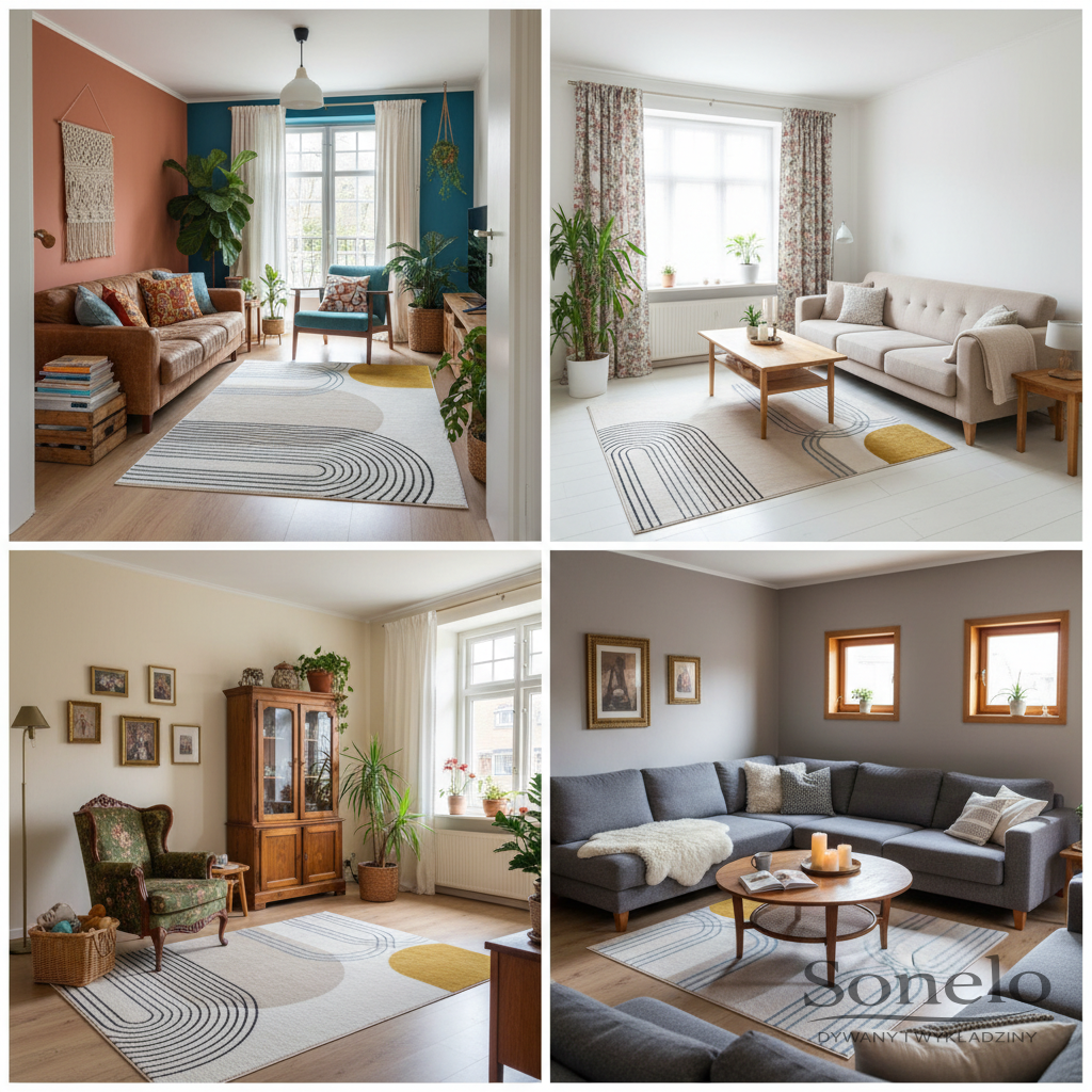 Dywany Sonelo w aranżacjach