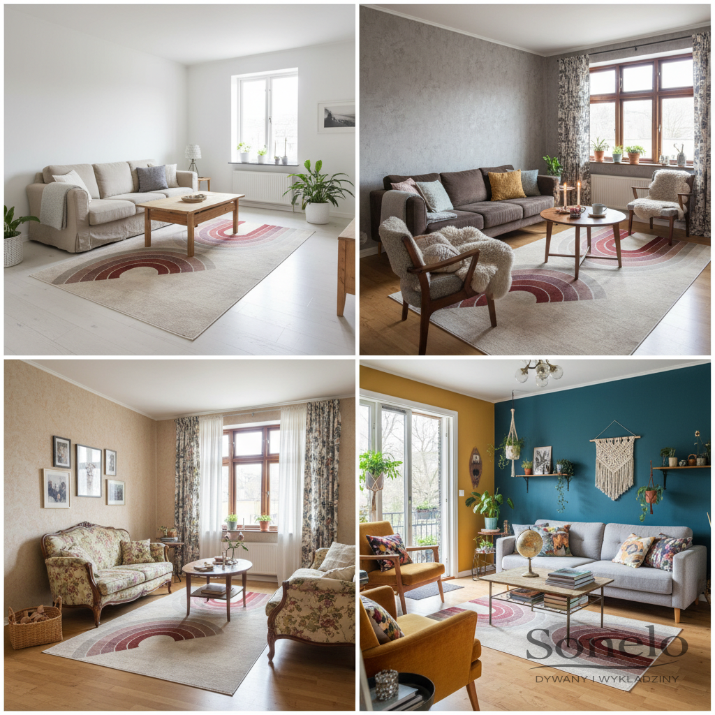 Dywany Sonelo w aranżacjach