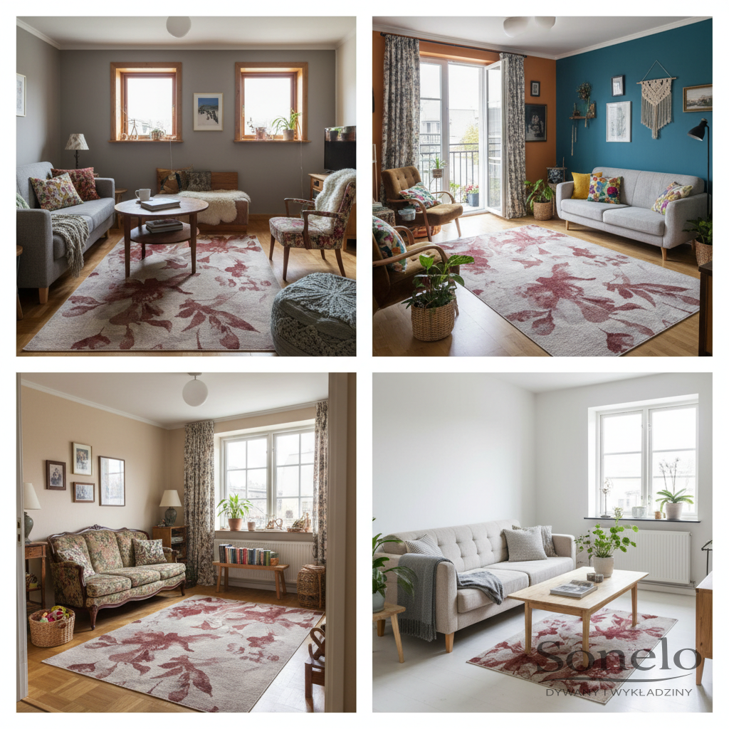 Dywany Sonelo w aranżacjach