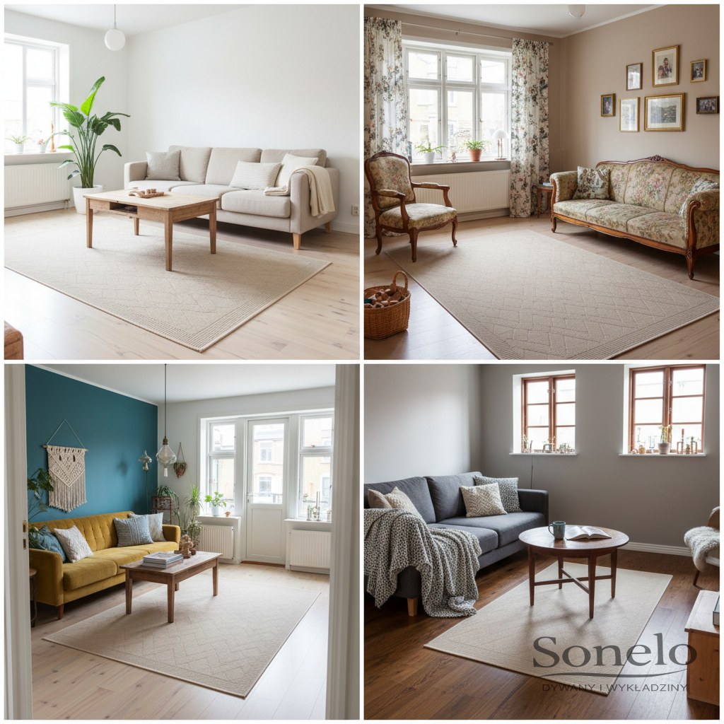 Dywany Sonelo w aranżacjach