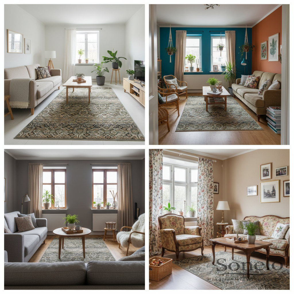 Dywany Sonelo w aranżacjach