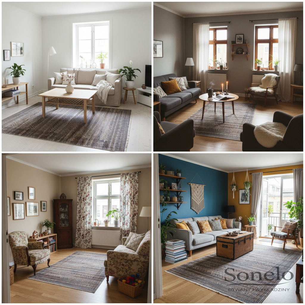 Dywany Sonelo w aranżacjach