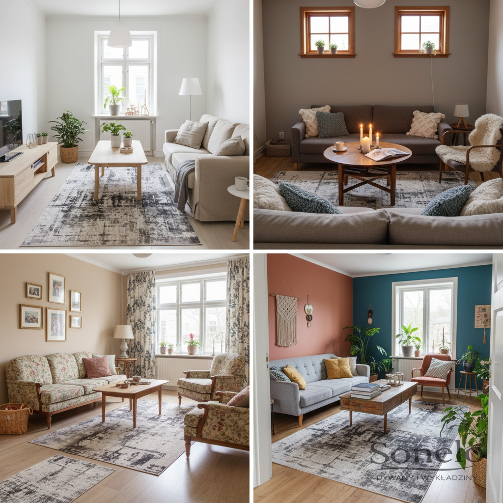 Dywany Sonelo w aranżacjach