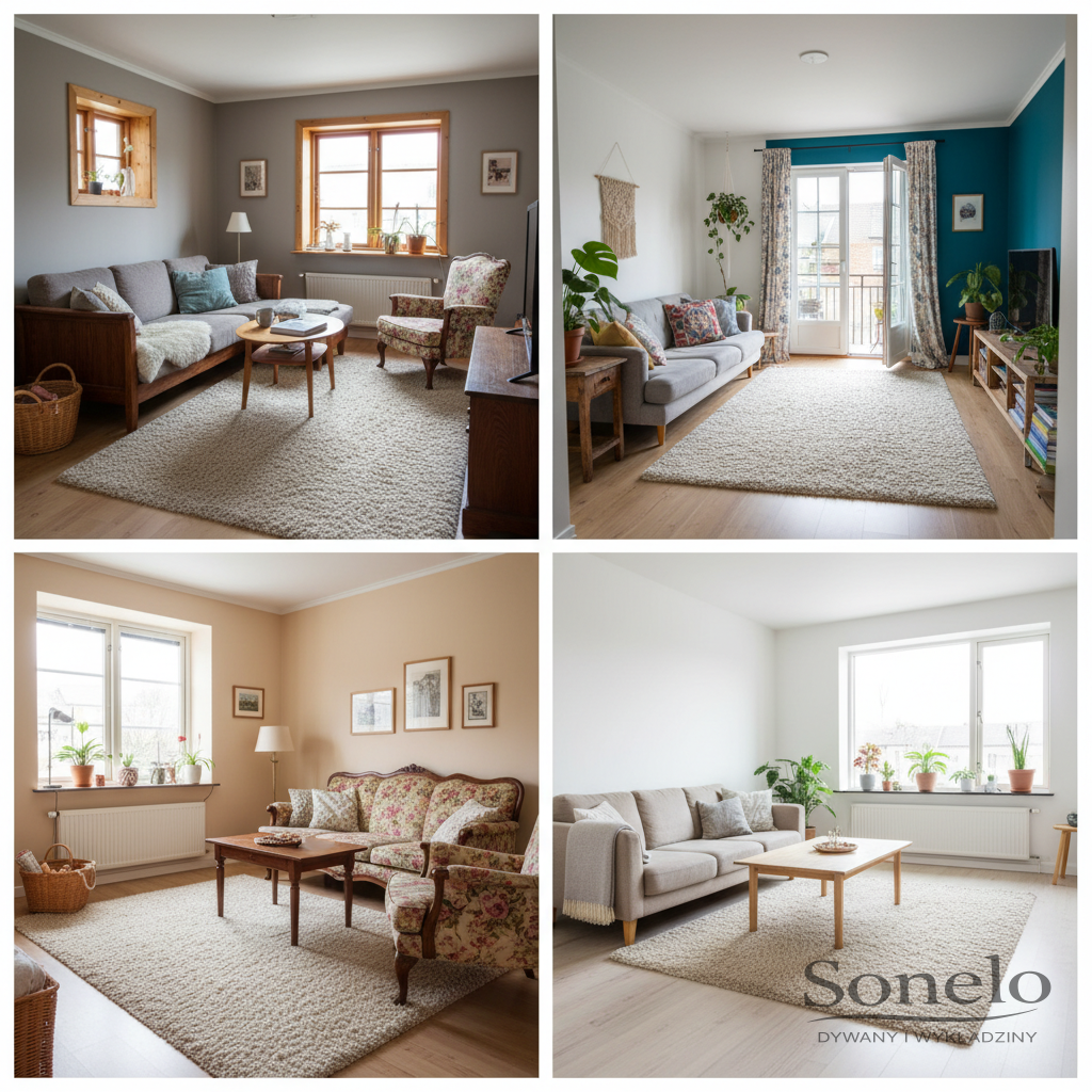 Dywany Sonelo w aranżacjach