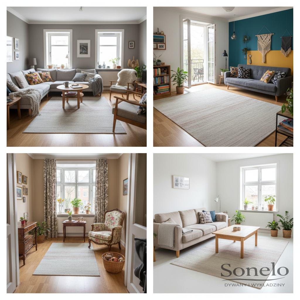 Dywany Sonelo w aranżacjach