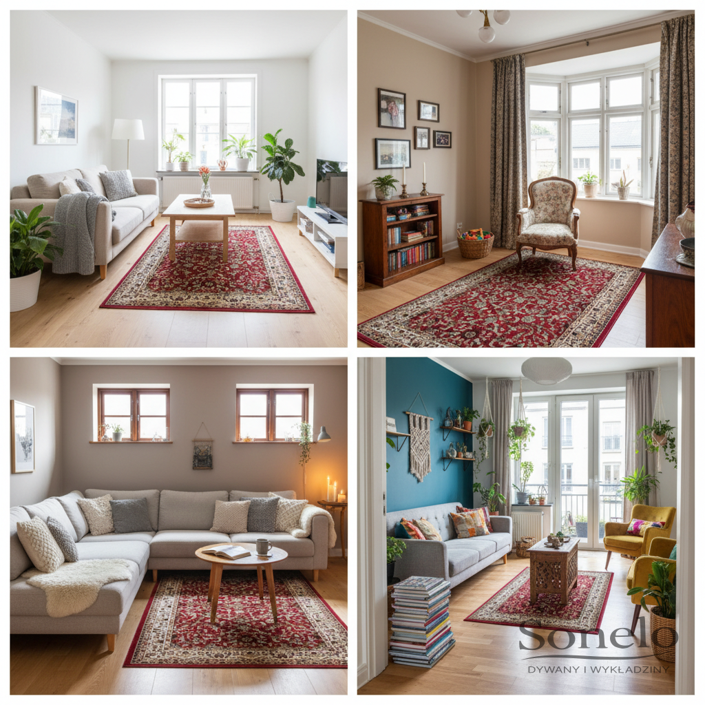 Dywany Sonelo w aranżacjach